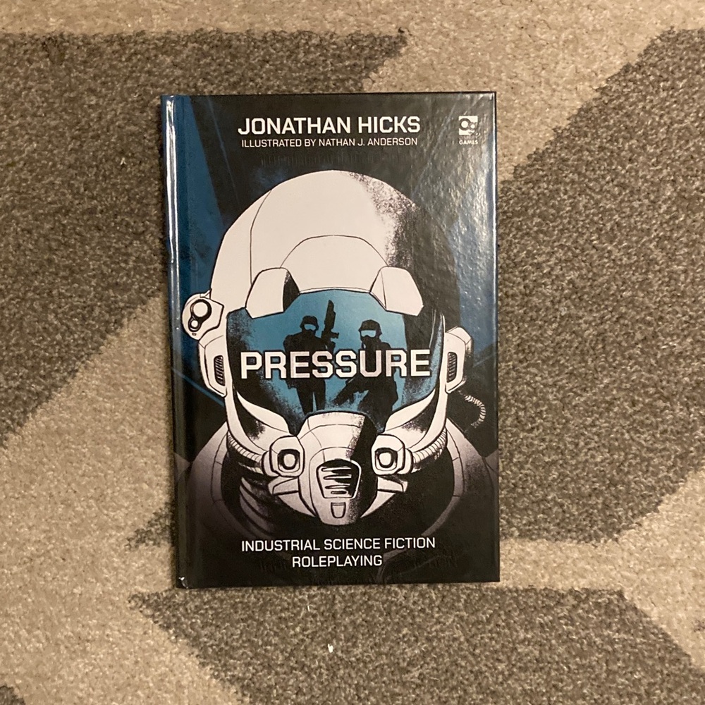 Pressure Industrial Science Fiction Roleplaying Book